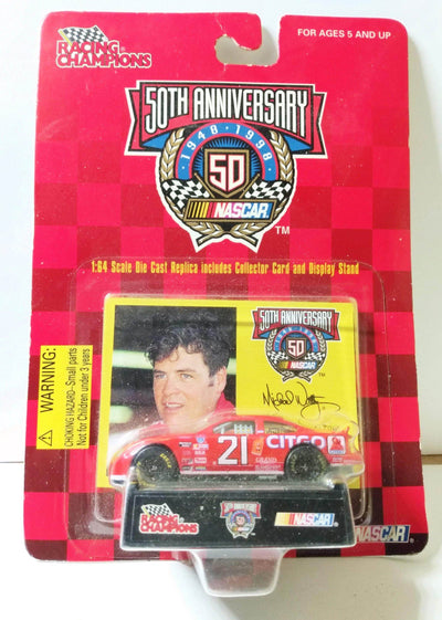 Racing Champions Nascar 1998 Michael Waltrip #21 Citgo Ford Taurus Racing Car - TulipStuff