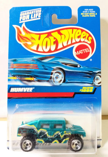 Hot Wheels Collector #1080 Humvee Hummer 1998 India base - TulipStuff