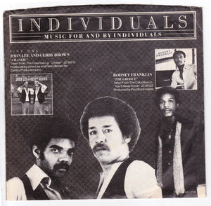 Individuals - Music By And For Individuals Jazz Funk Sampler 1980 - TulipStuff