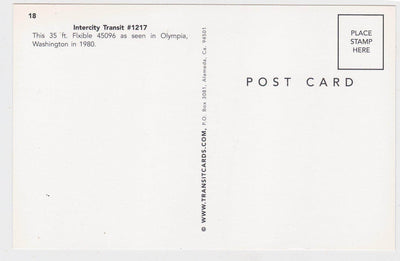 Intercity Transit Flxible 45096 Bus Olympia Washington 1980 - TulipStuff