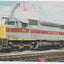 Erie Lackawanna EMD SD45 Diesel Locomotive Train Postcard - TulipStuff