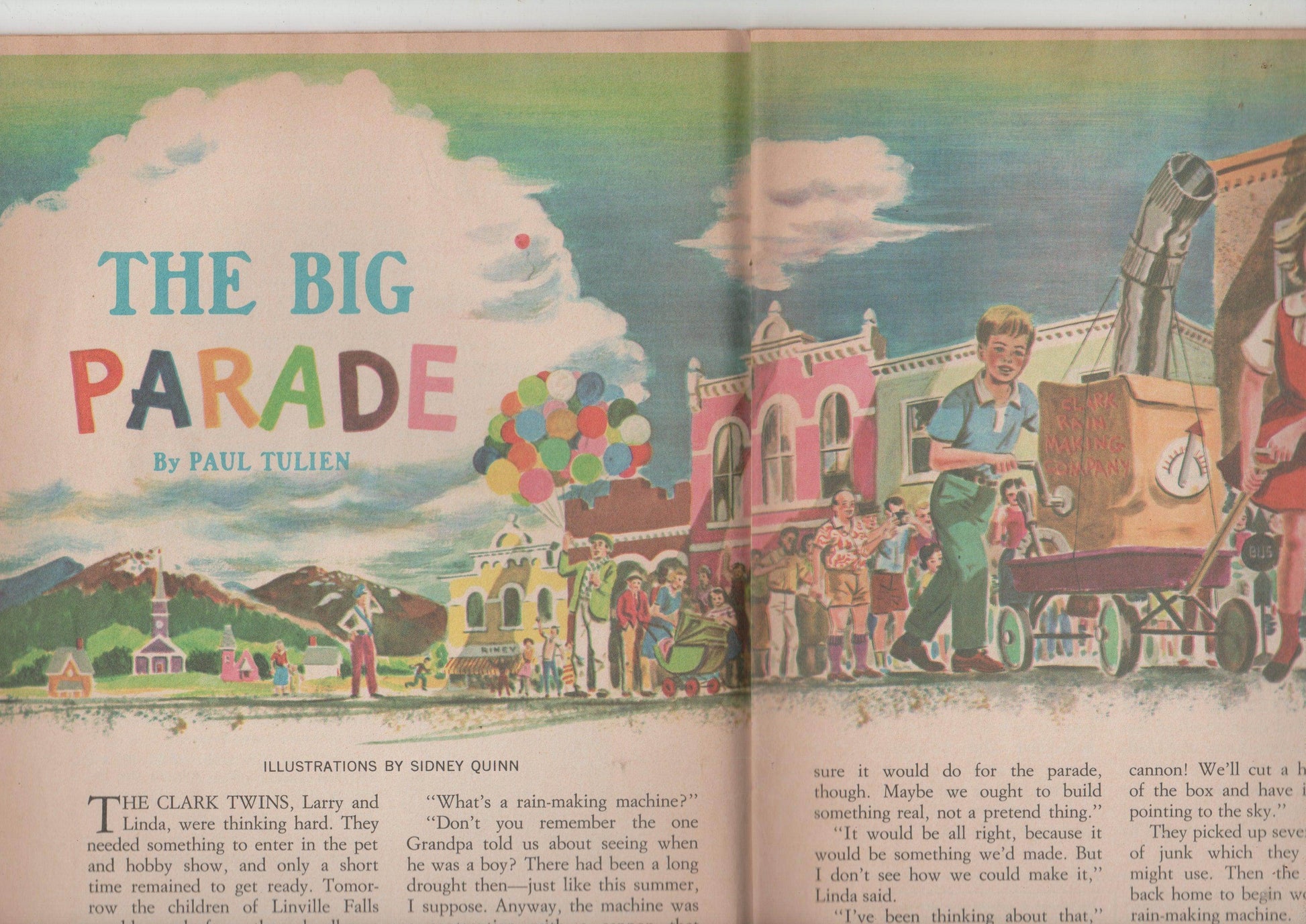 Jack and Jill Magazine Happy Birthday USA Issue July 1968 - TulipStuff