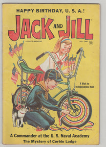 Jack and Jill Magazine Happy Birthday USA Issue July 1968 - TulipStuff