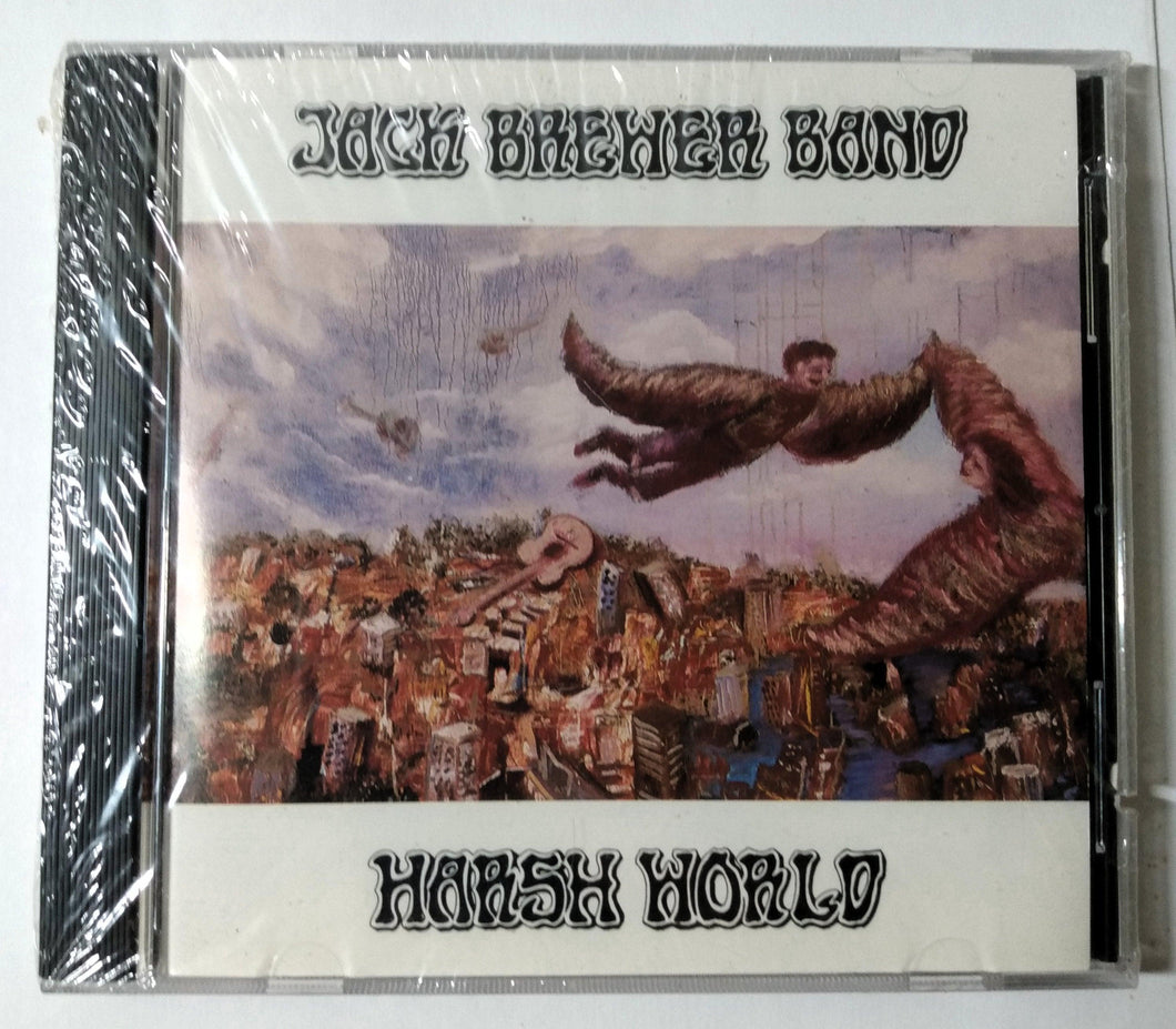 Jack Brewer Band Harsh World New Alliance Album CD 1991 - TulipStuff