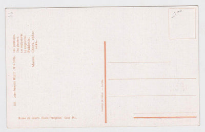 Jean-Francois Millet Les Glaneuses The Gleaners Art Postcard 1910's - TulipStuff