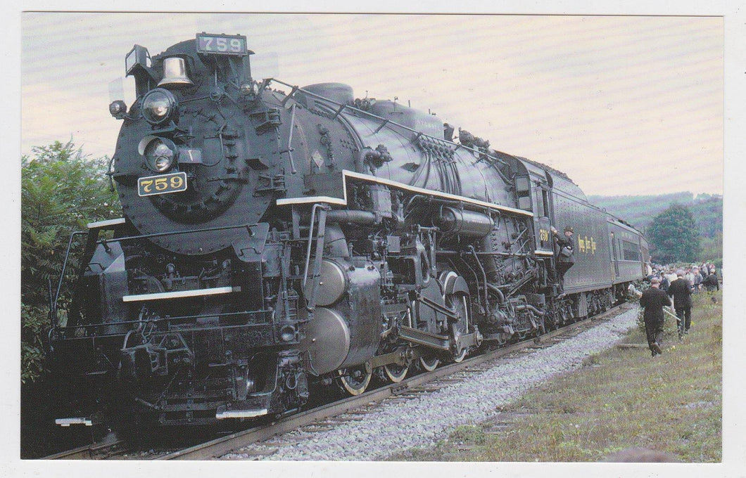 Jersey Central Railroad Lima Berkshire NKP S-Class Steam Locomotive - TulipStuff