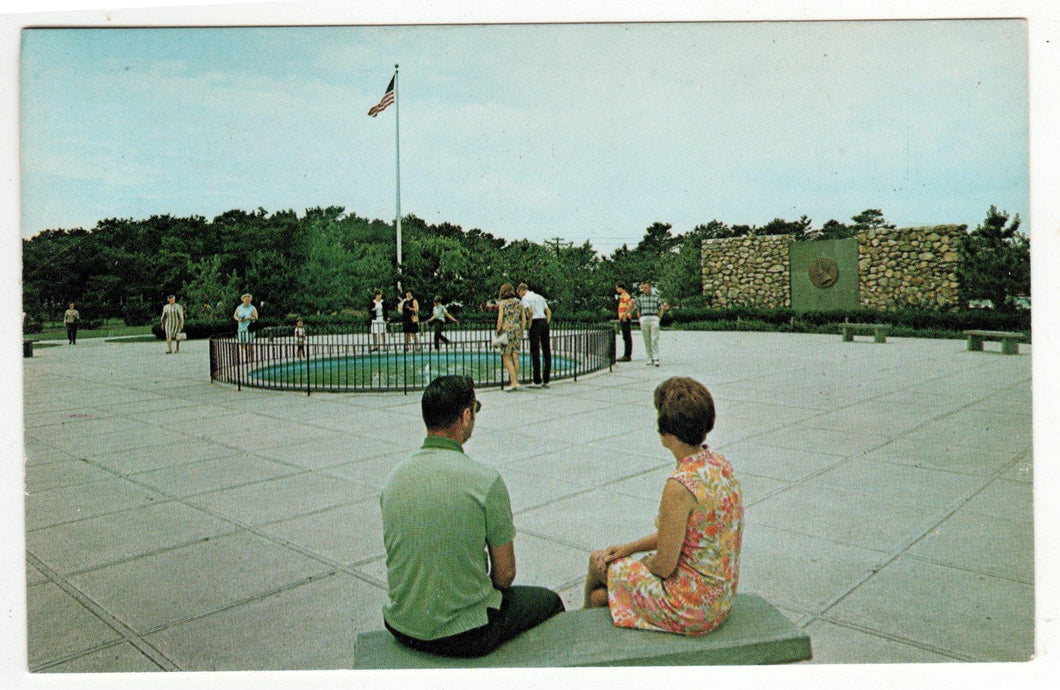 John F Kennedy Memorial Hyannis Cape Cod Massachusetts 1960's - TulipStuff