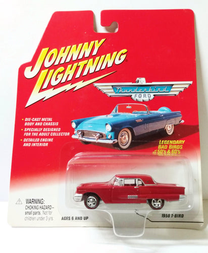 Johnny Lightning Legendary Bad Birds 1958 Ford T-Bird Thunderbird - TulipStuff