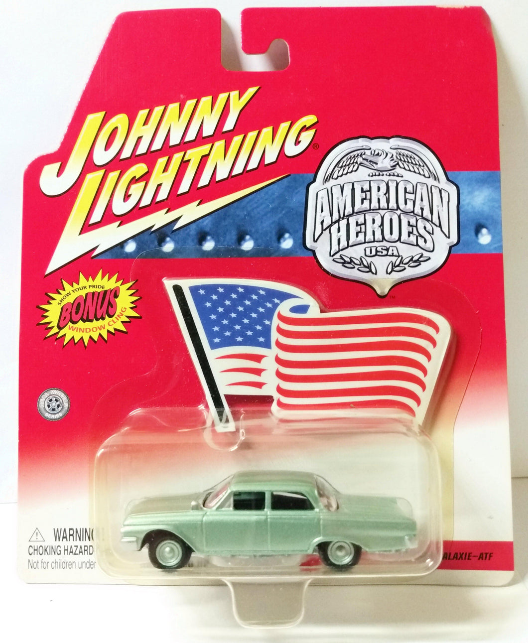Johnny Lightning American Heroes 1961 Ford Galaxie ATF Car - TulipStuff