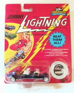 Johnny Lightning Commemorative Series 6 Black Triple Threat 1995 - TulipStuff
