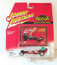 Load image into Gallery viewer, Johnny Lightning Topper Series Custom Dragster Racing Car Red 2000 - TulipStuff
