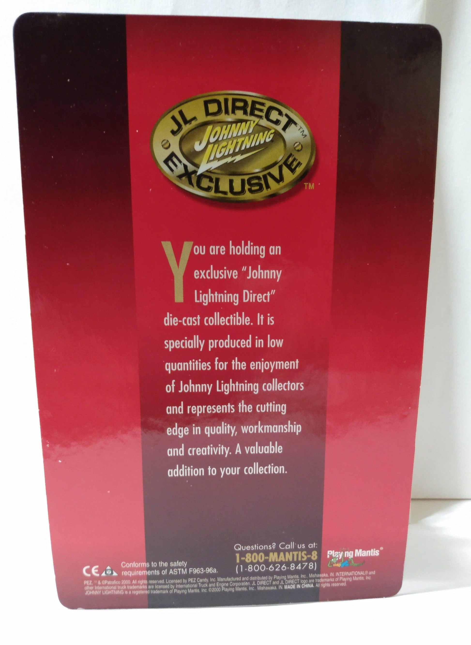 Johnny Lightning Direct Santa Pez Cargo Van Truck 2000 ltd ed - TulipStuff