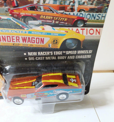 Johnny Lightning Dragsters USA Gene Snow Snowman '72 Charger Funny Car - TulipStuff