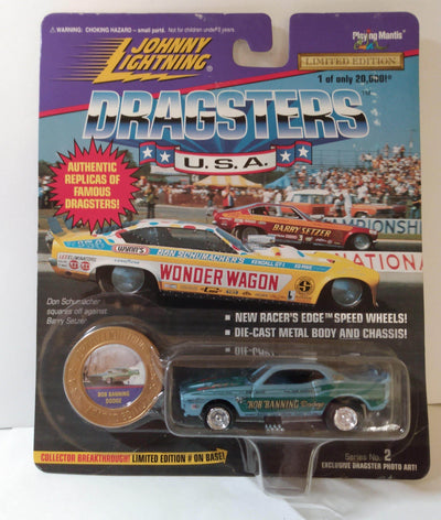 Johnny Lightning Dragsters USA '72 Dodge Challenger Funny Car Banning - TulipStuff