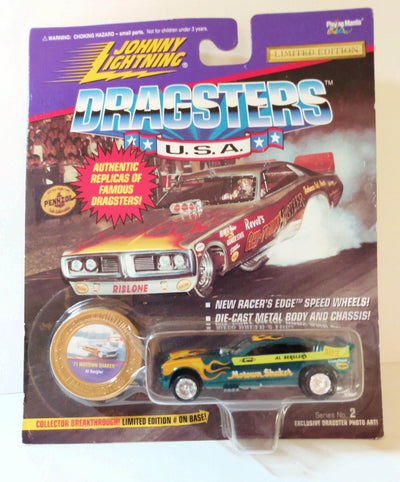 Johnny Lightning Dragsters USA Al Bergler's Motown Shaker '71 Vega - TulipStuff