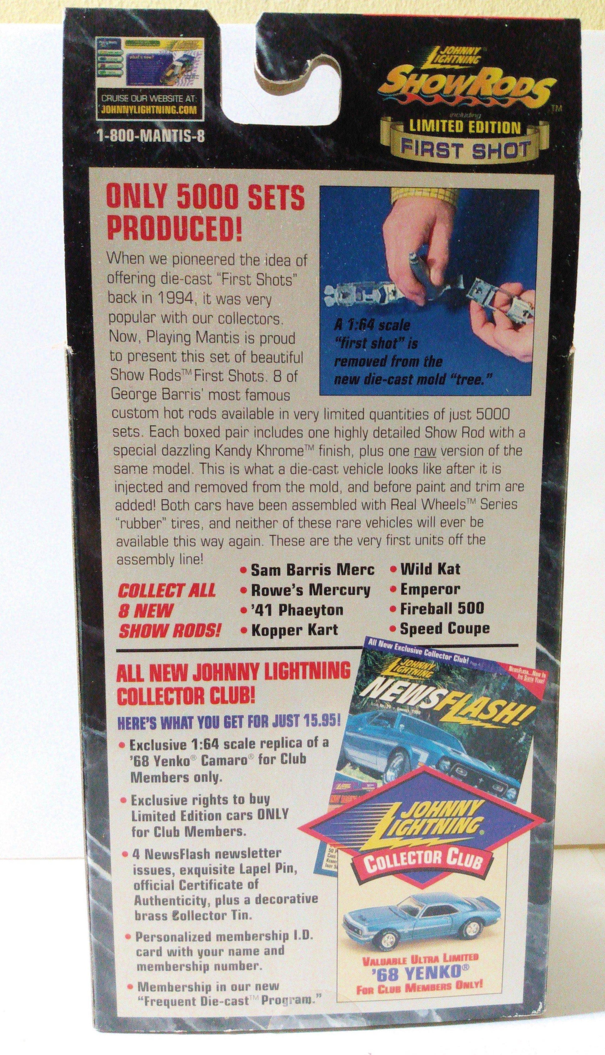 Johnny Lightning Show Rods Emperor Ford First Shot Set Ltd Ed of 5000 - TulipStuff