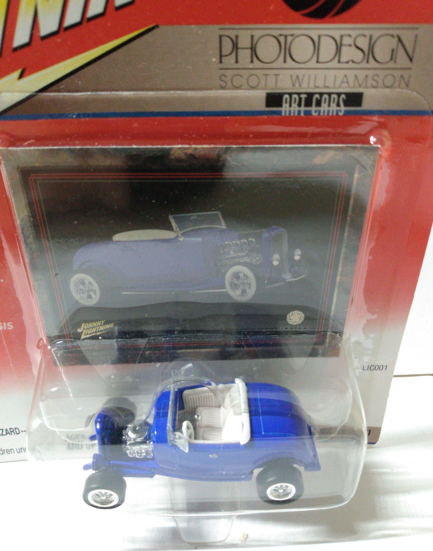 Johnny Lightning Photodesign Scott Williamson Art Cars 1932 Ford Hiboy - TulipStuff