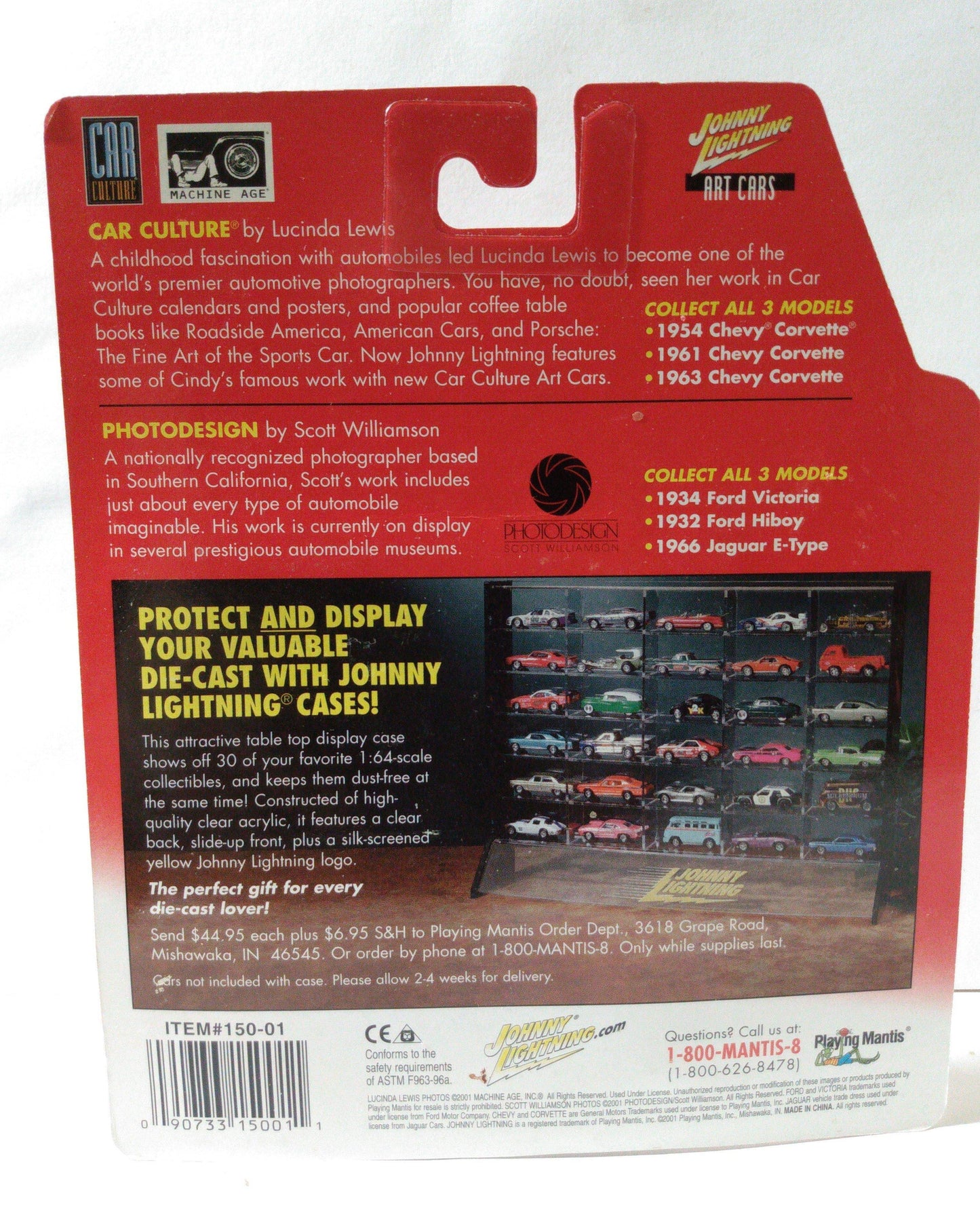 Johnny Lightning Photodesign Scott Williamson Art Cars 1932 Ford Hiboy - TulipStuff