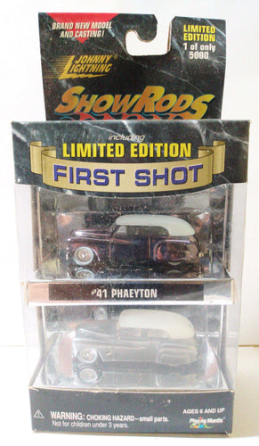 Johnny Lightning Show Rods '41 Phaeyton First Shot Set Ltd Ed of 5000 - TulipStuff