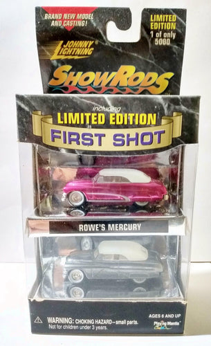 Johnny Lightning Show Rods Rowe's Mercury First Shot Set Ltd Ed 5000 - TulipStuff