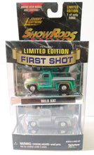 Load image into Gallery viewer, Johnny Lightning Show Rods Wild Kat Pickup First Shot Set Ltd Ed 5000 - TulipStuff
