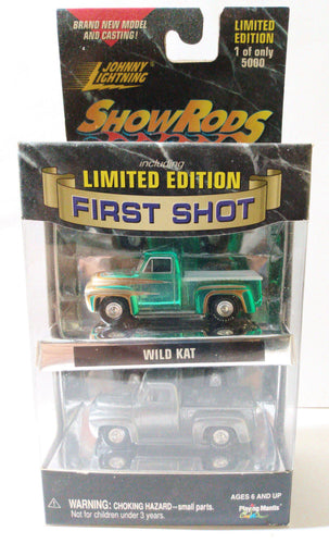Johnny Lightning Show Rods Wild Kat Pickup First Shot Set Ltd Ed 5000 - TulipStuff