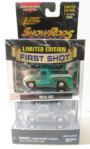 Johnny Lightning Show Rods Wild Kat Pickup First Shot Set Ltd Ed 5000 - TulipStuff