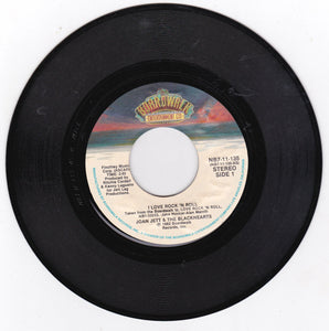 Joan Jett and The Blackhearts I Love Rock 'N Roll 7" Single 1982 - TulipStuff