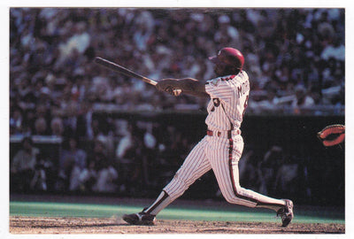 Joe Morgan Cincinnati Reds Hall of Famer Late 1970's Baseball Postcard - TulipStuff