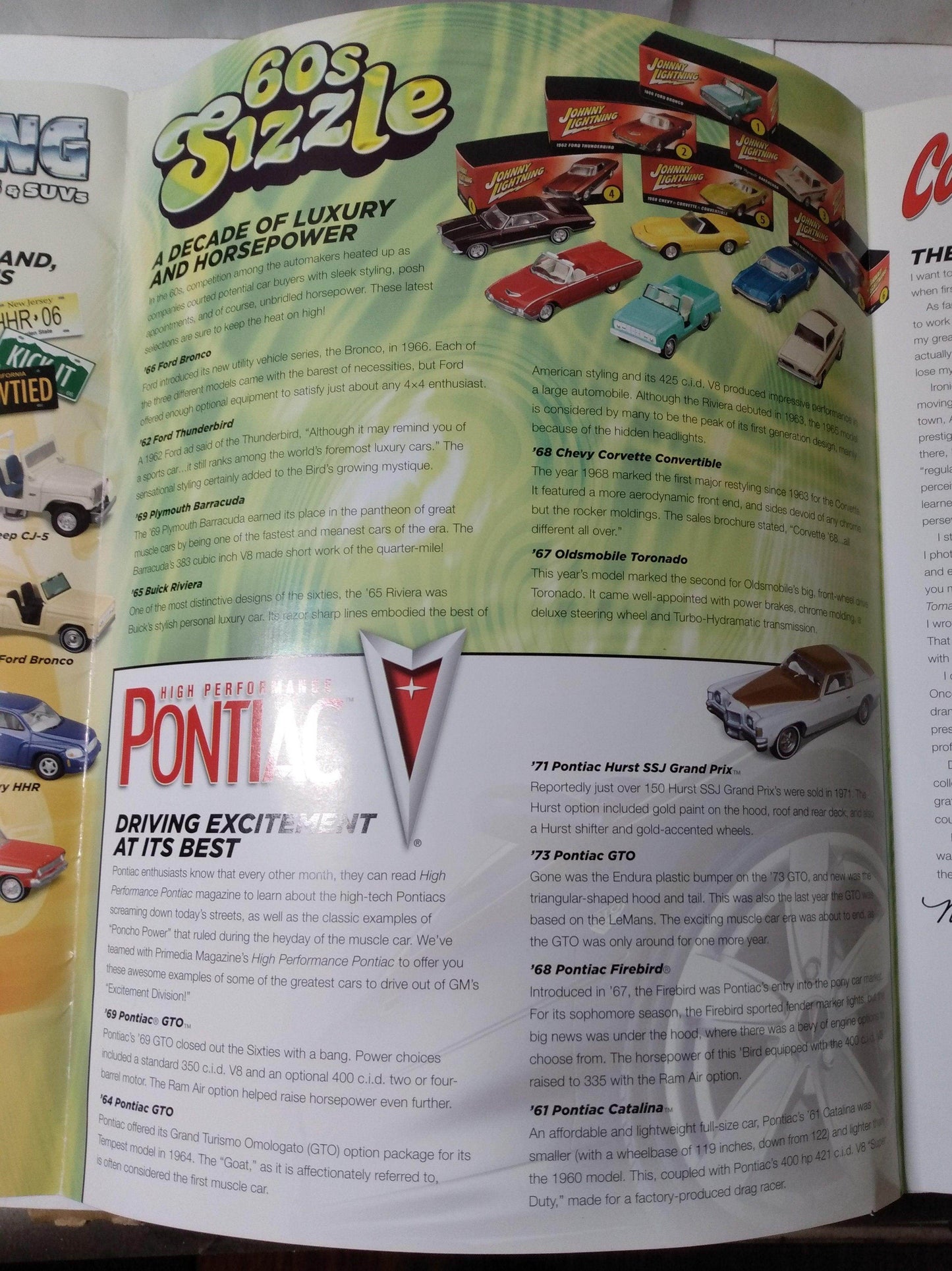 Johnny Lightning Newsflash Diecast Newsletter Issue #43 January 2005 - TulipStuff