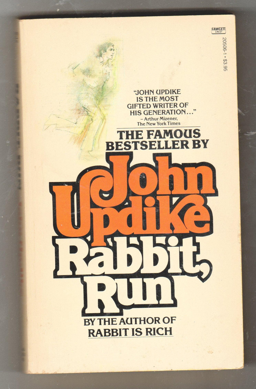 John Updike Rabbit Run Paperback Fawcett 1983 - TulipStuff