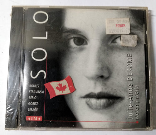 Julia-Anne Derome Solo Violin Classical Canada Album CD 1996 - TulipStuff