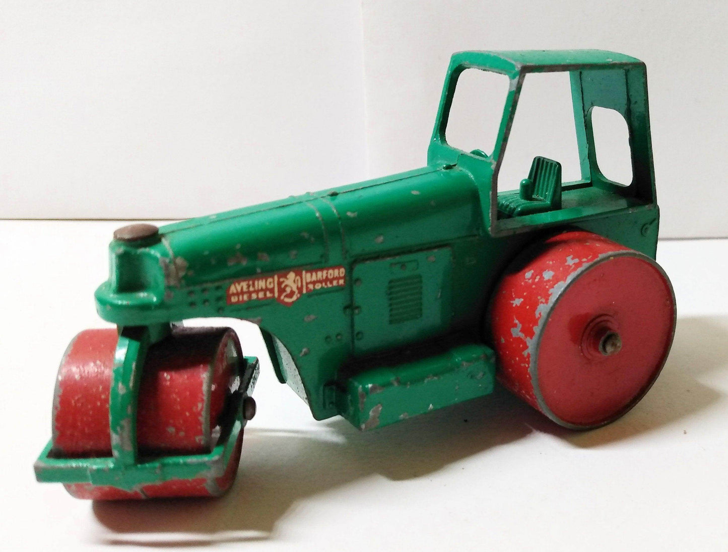 Lesney Matchbox King Size K9 Aveling Barford Road Roller 1962 - TulipStuff