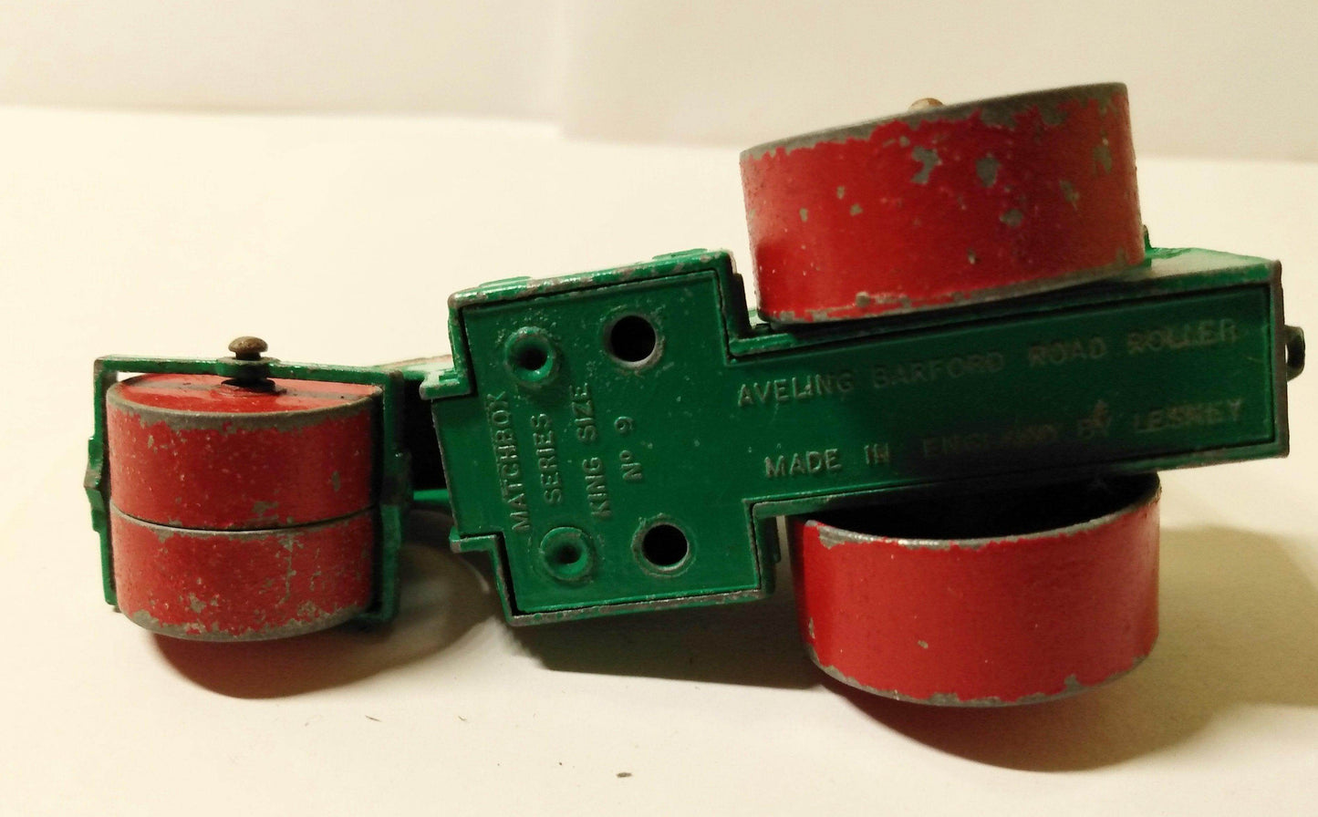 Lesney Matchbox King Size K9 Aveling Barford Road Roller 1962 - TulipStuff