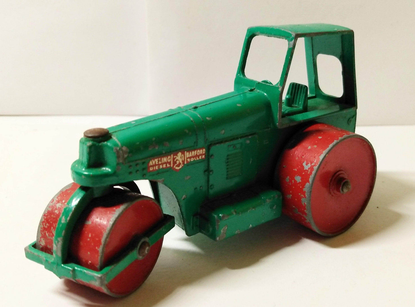Lesney Matchbox King Size K9 Aveling Barford Road Roller 1962 - TulipStuff