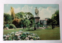 Load image into Gallery viewer, Karlskrona Hoglands Park Karl XIII Statue Sweden 1910&#39;s Postcard - TulipStuff

