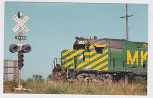 Katy Missouri-Kansas-Texas Railroad EMD GP40 Diesel Locomotive - TulipStuff