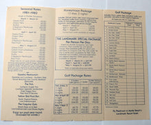 Load image into Gallery viewer, The Landmark Best Western Resort Hotel Myrtle Beach 1981-82 Brochure - TulipStuff
