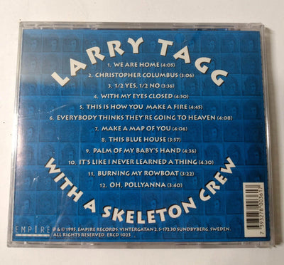 Larry Tagg With A Skeleton Crew Pop Rock Album CD Empire 1995 - TulipStuff