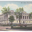 Public Library Detroit Michigan 1940's Linen Postcard - TulipStuff