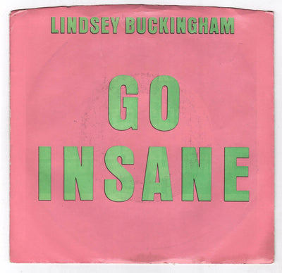 Lindsey Buckingham 7" 45rpm Vinyl Record 1984 Elektra - TulipStuff