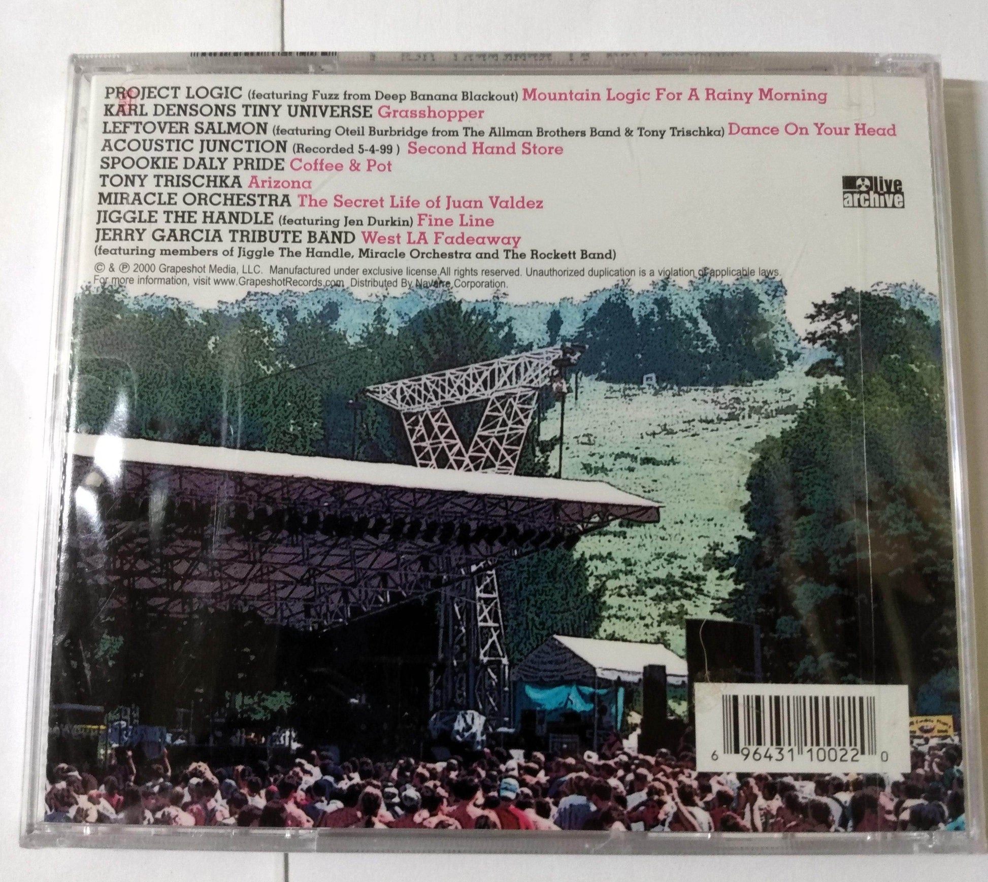 Live At Berkfest Volume 1 Berkshire Music Festival Album CD 2000 - TulipStuff