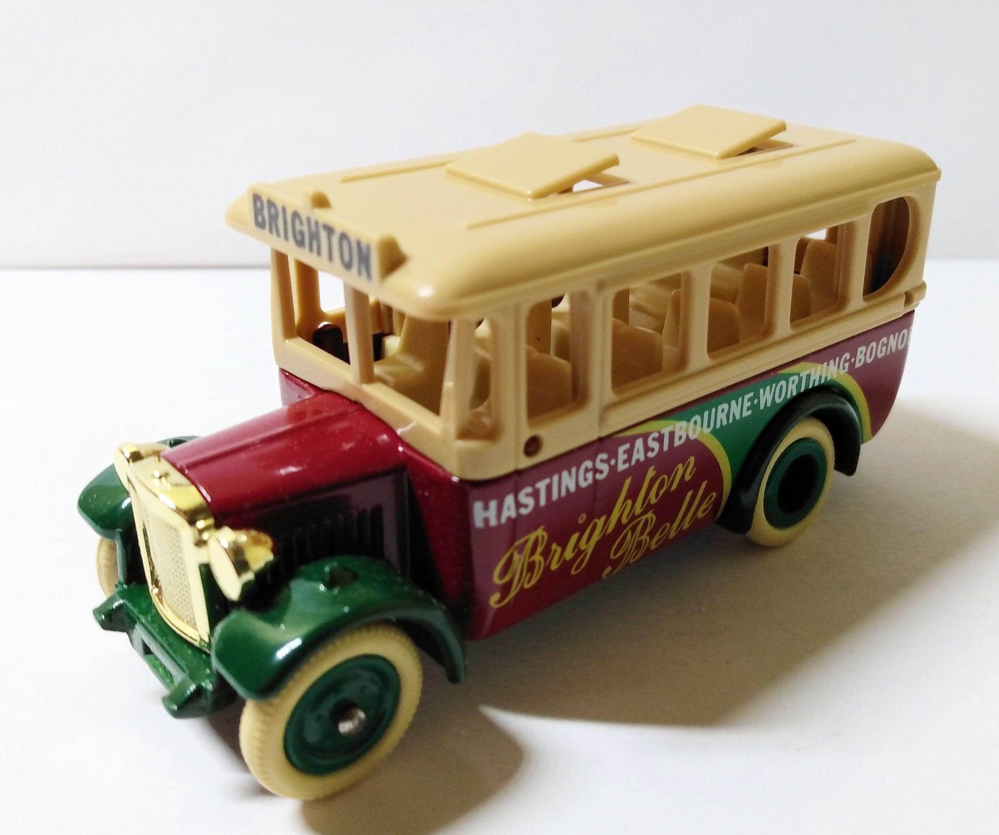 Lledo DG10 Brighton Belle 1935 Dennis Coach Bus Made in England 1984 - TulipStuff
