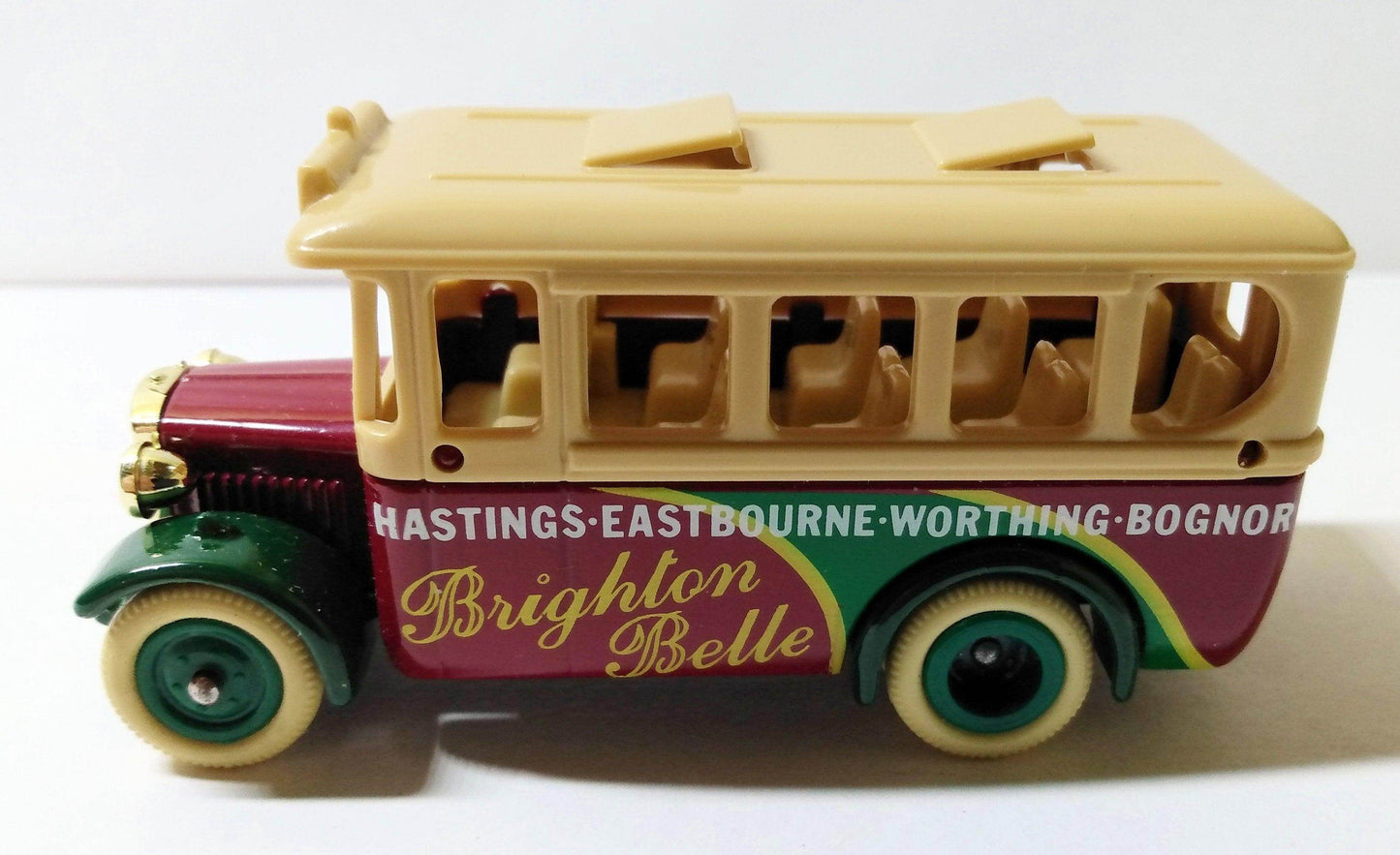 Lledo DG10 Brighton Belle 1935 Dennis Coach Bus Made in England 1984 - TulipStuff