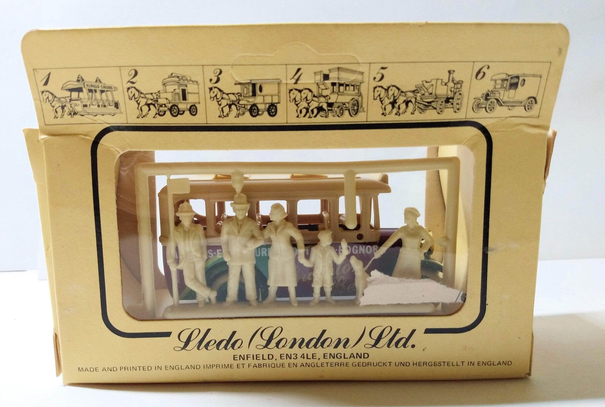 Lledo DG10 Brighton Belle 1935 Dennis Coach Bus Made in England 1984 - TulipStuff