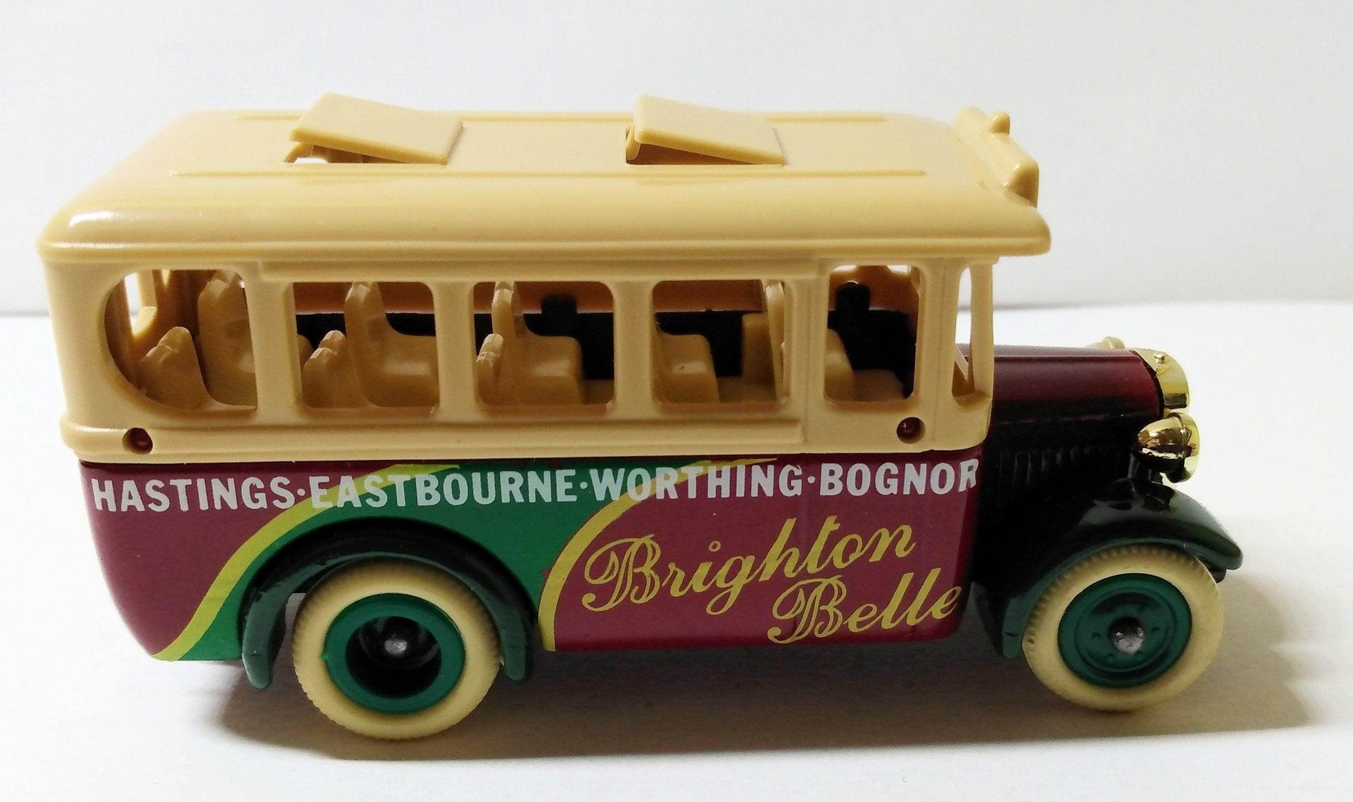 Lledo DG10 Brighton Belle 1935 Dennis Coach Bus Made in England 1984 - TulipStuff