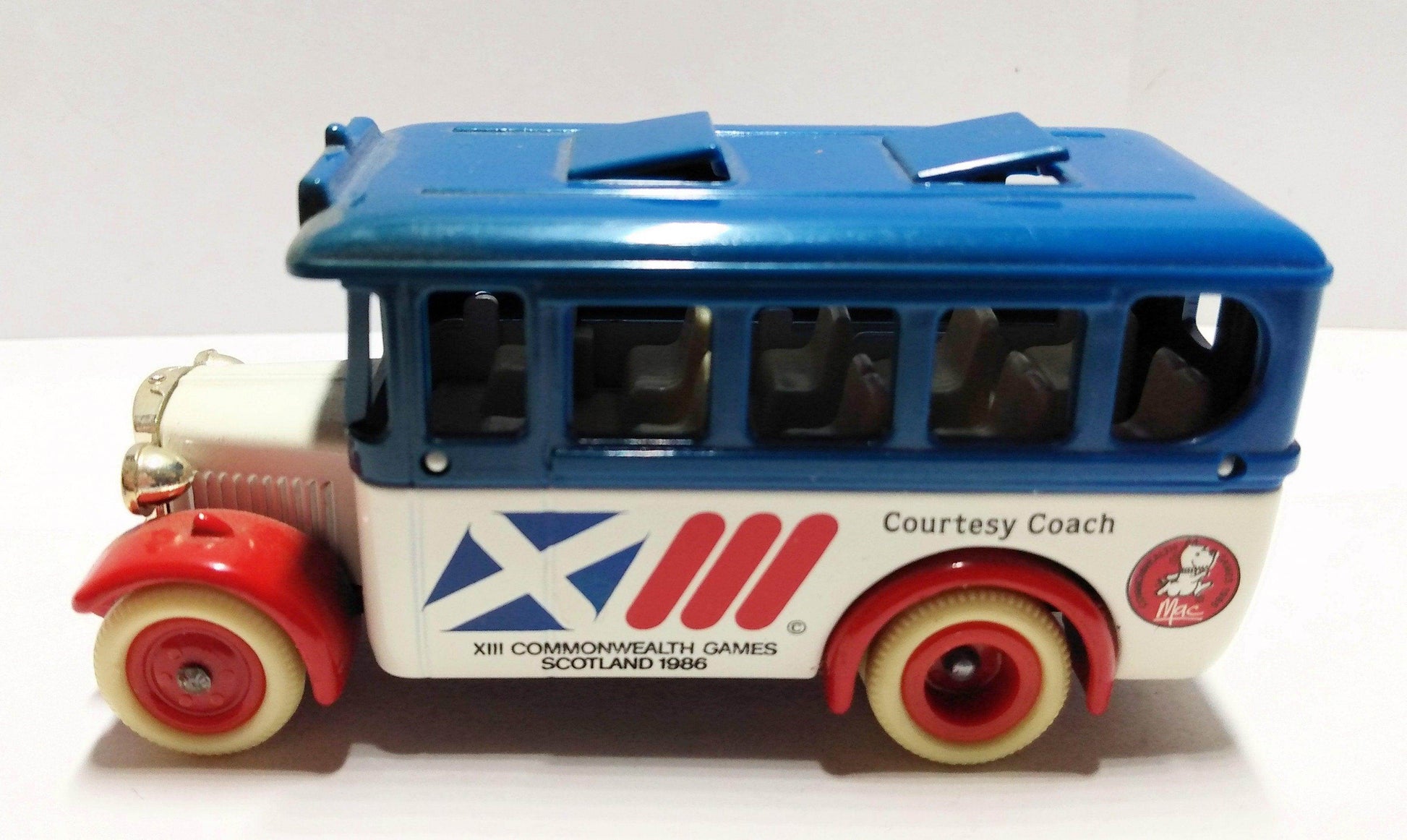 Lledo Days Gone DG10 1935 Dennis Coach Bus Commonwealth Games - TulipStuff