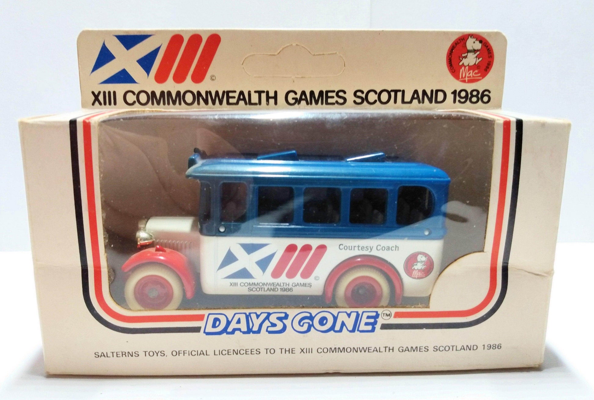 Lledo Days Gone DG10 1935 Dennis Coach Bus Commonwealth Games - TulipStuff