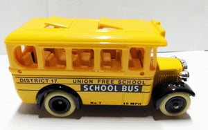 Lledo DG10 Union Free School District 1935 Dennis Coach School Bus Made in England 1984 - TulipStuff