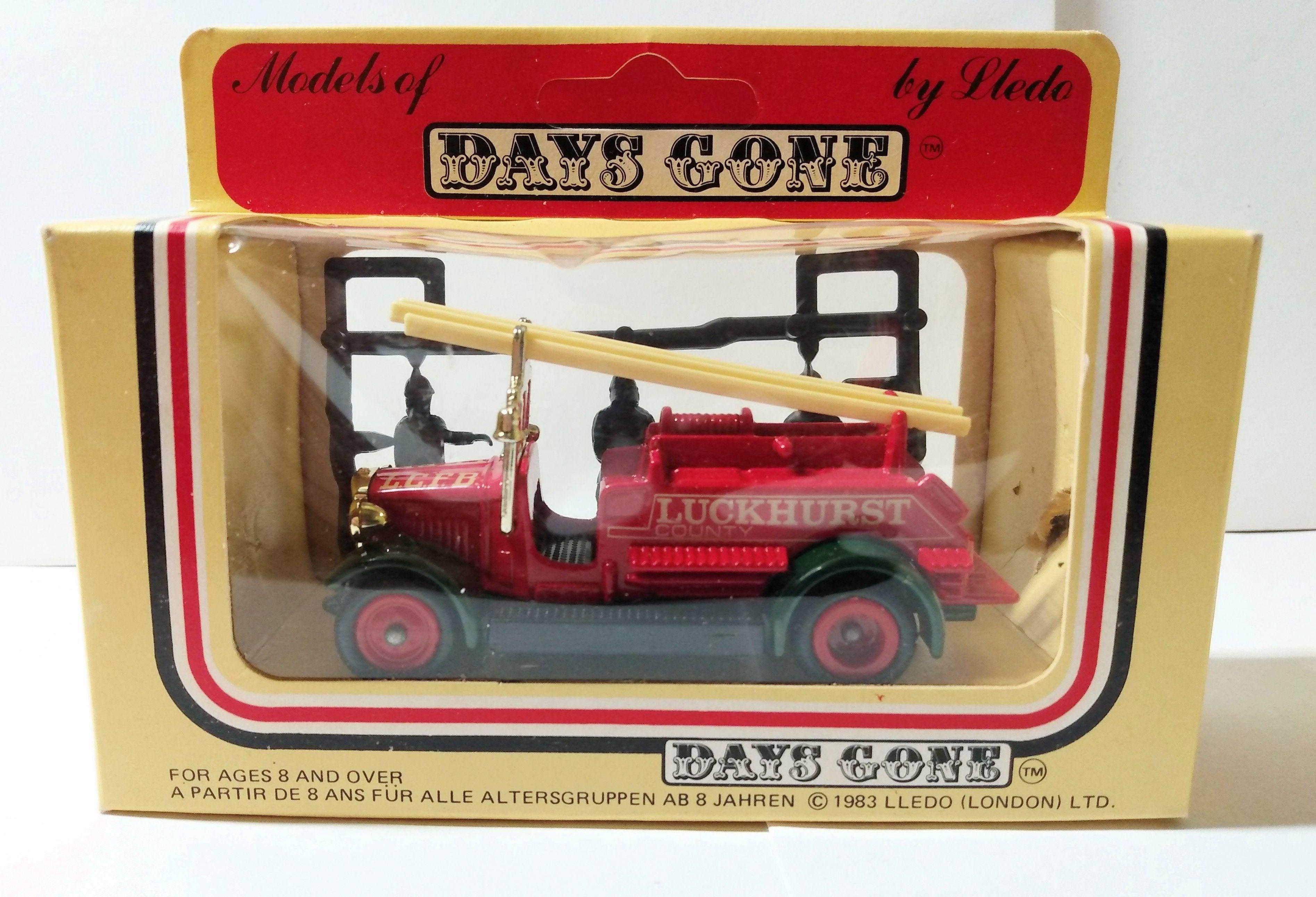 Lledo Models of Days Done DG12 1934 Dennis Fire Engine Luckhurst ...